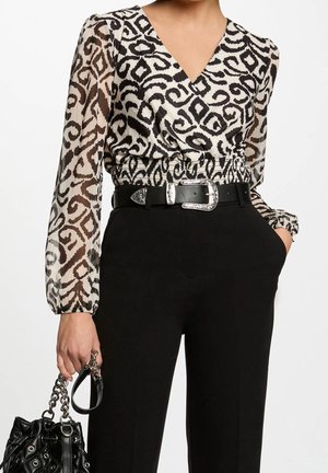 Bluse - black