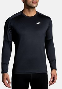 Brooks NOTCH THERMAL 2.0 - Langærmet T-shirt - black