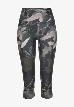 LASCANA, Leggings - khaki-gemustert-hellrosa