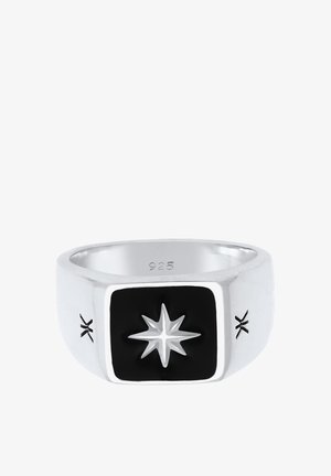 COMPASS LOOK CHUNKY - Žiedas - silberfarben