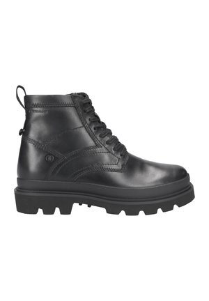 BADELL HI WP  - Lace-up ankle boots - schwarz