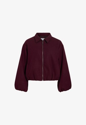 VILA, JACKET VIBALOU ZIPPER - Veste polaire - winetasting