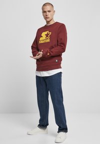Starter LOGO CREWNECK - Mikina - port