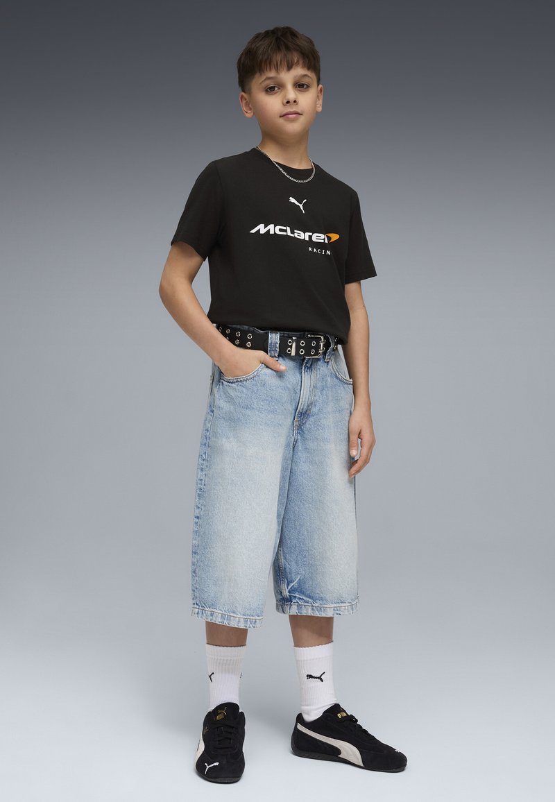 Puma MCLAREN RACING BIG LOGO - Print T-shirt - black - Zalando