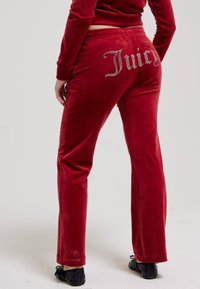 Juicy Couture TINA TRACK PANT - Treniņtērpa apakšdaļas - red dahlia