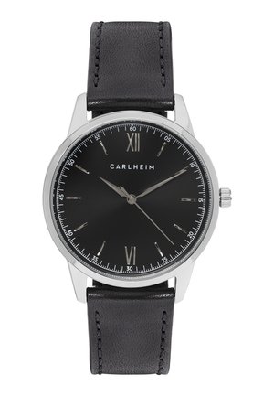 NILS - Watch - black and silver coloured