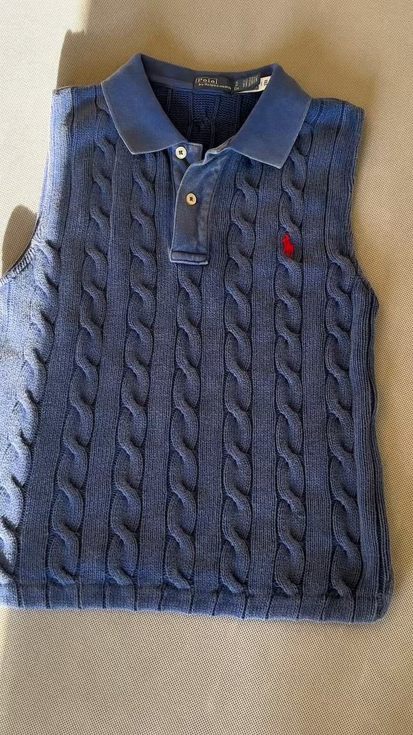 COTTON SLEEVELESS POLO SHIRT - Polo shirt3