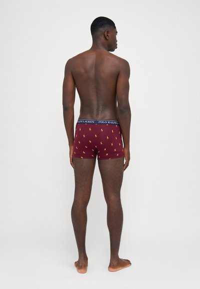 Polo Ralph Lauren TRUNK 3 PACK - Apakšbikses - damson red/gold/navy