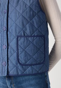 Lollys Laundry QUILTED VEST - Γιλέκο - dark blue