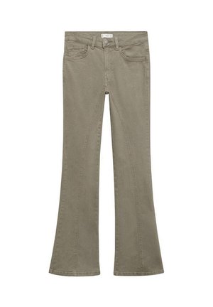 TEEN - Zvonové džínsy - khaki