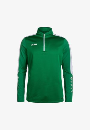 JAKO, POWER ZIP - Maglietta a manica lunga - sportgrün