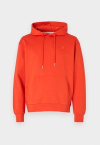 Unselected, deep fiery orange