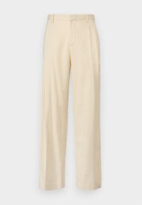 PLEATED PANT - Trousers - summer sand