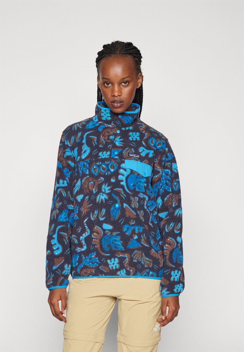 Patagonia SNAP - Felpa in pile - oceans/pitch blue