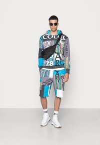 Carlo Colucci HOODIE - Camisola - antracite