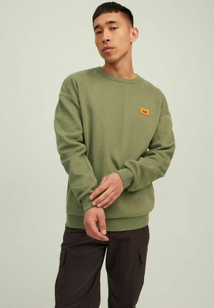 JCOCLASSIC CREW NECK - Felpa - four leaf clover