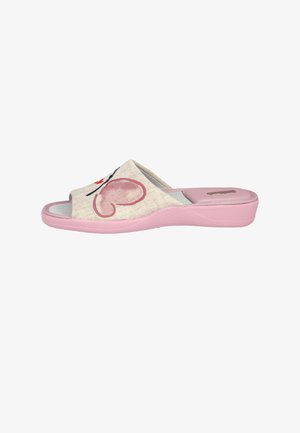 DeValverde, Sandalias planas - rosa claro