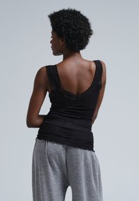 Seamless Basic LACEY RAGLAN - Top - black