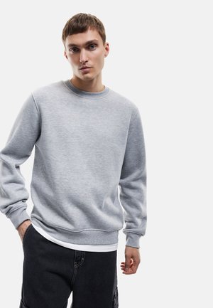 CREW NECK - Sweatshirt - grey