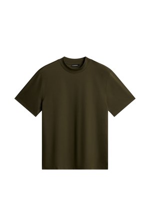 J.LINDEBERG ACE MOCK NECK - T-shirt basique - forest green