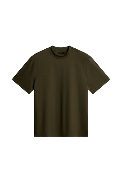J.LINDEBERG ACE MOCK NECK - T-Shirt basic - forest green