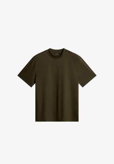 J.LINDEBERG ACE MOCK NECK - T-Shirt basic - forest green