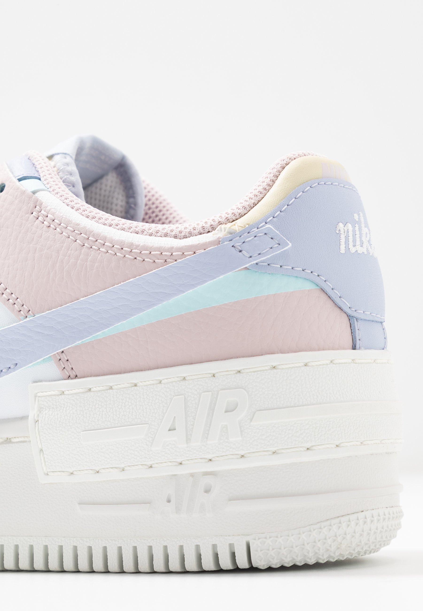 AIR FORCE 1 SHADOW - Sneakers laag - summit white/ghost/glacier blue/fossil/barely rose AIR FORCE 1 SHADOW - Sneakers laag - summit white/ghost/glacier blue/fossil/barely rose