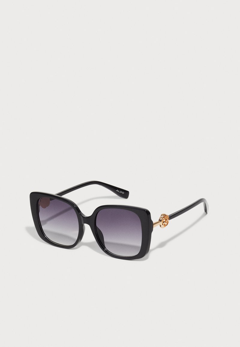ALDO CARO - Gafas de sol - black/gold multi