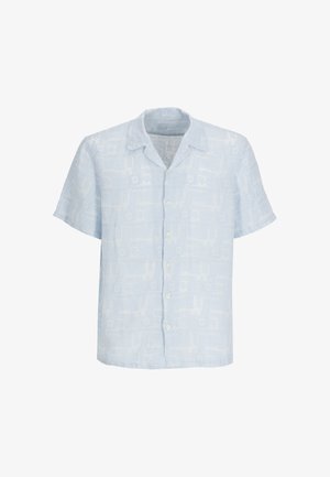 120% Lino, Camicia - celeste