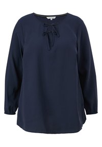 Triangle - Blouse - navy Miniatuurafbeelding 1