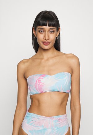 Seafolly TROPICANA BUSTIER BANDEAU - Bikinio viršutinė dalis - pink quartz