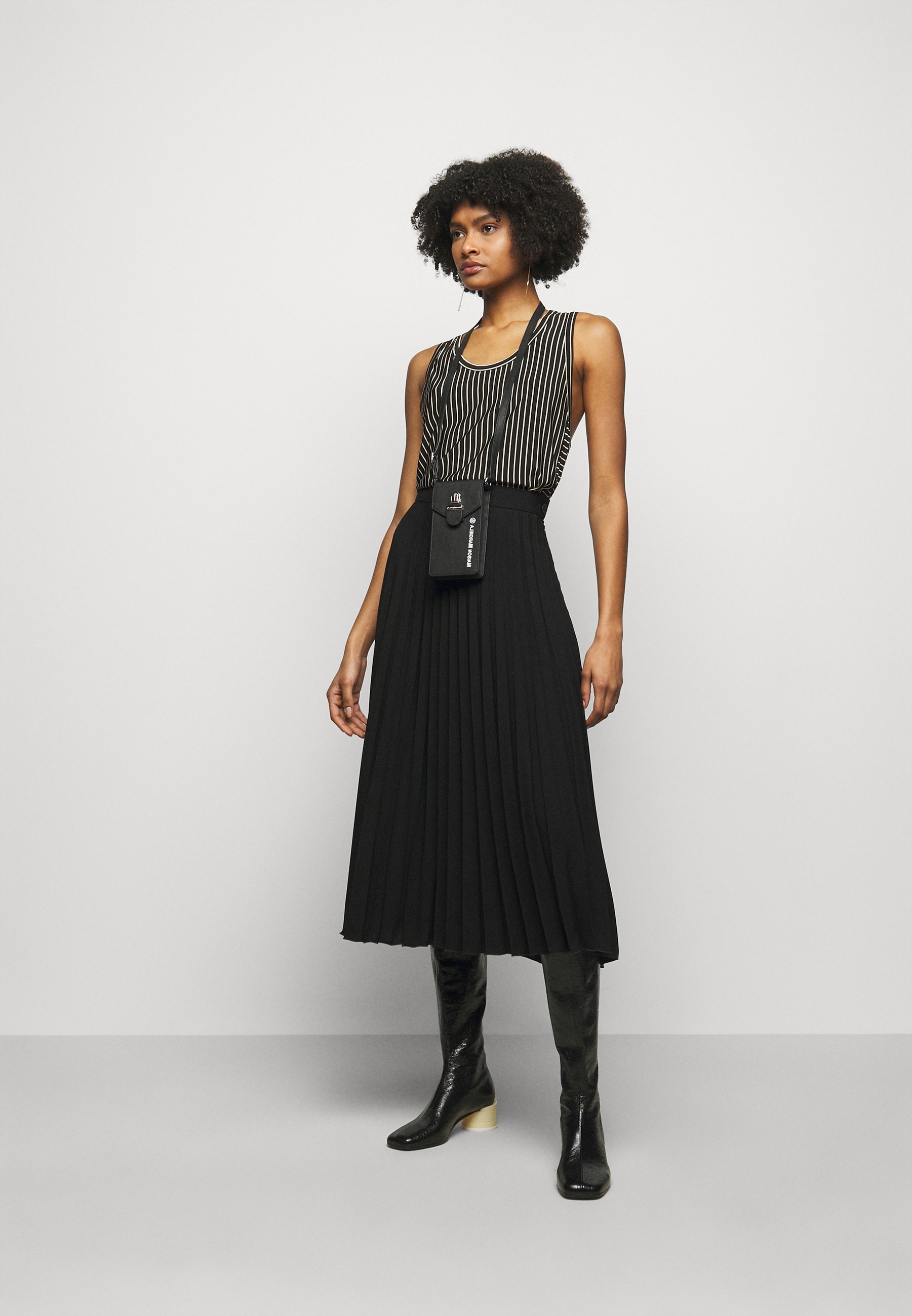 MM6 Maison Margiela Top - black/Zwart - Zalando.nl