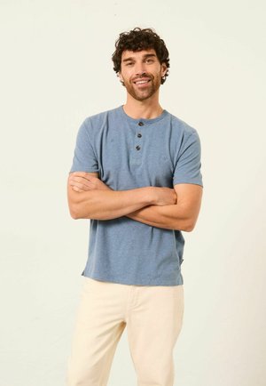 TALL FIT - WOODSIDE SLUB  - T-Shirt basic - blue denim