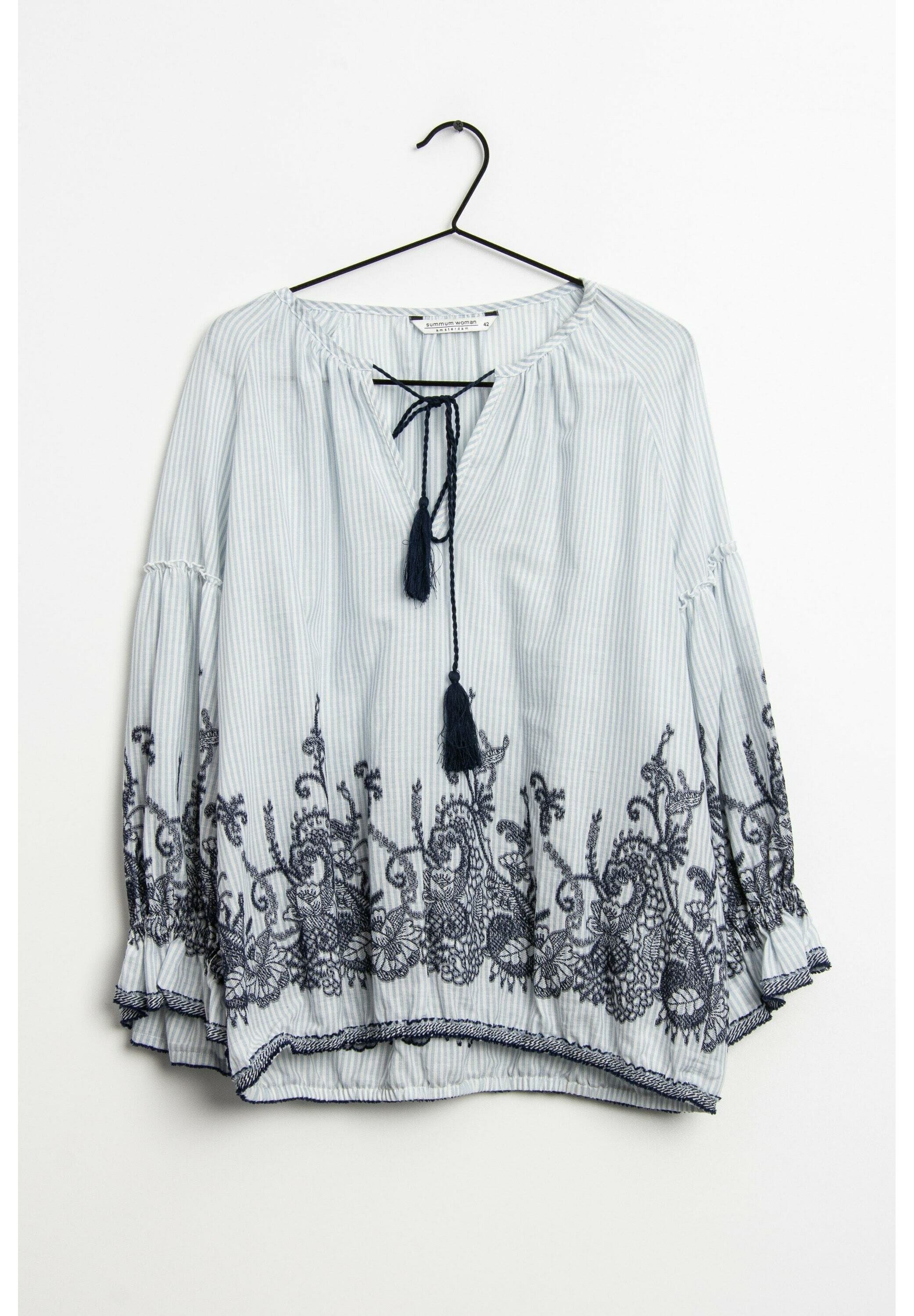 Summum Woman Blouse - blue/blauw - (Pre-owned) - Zalando.nl