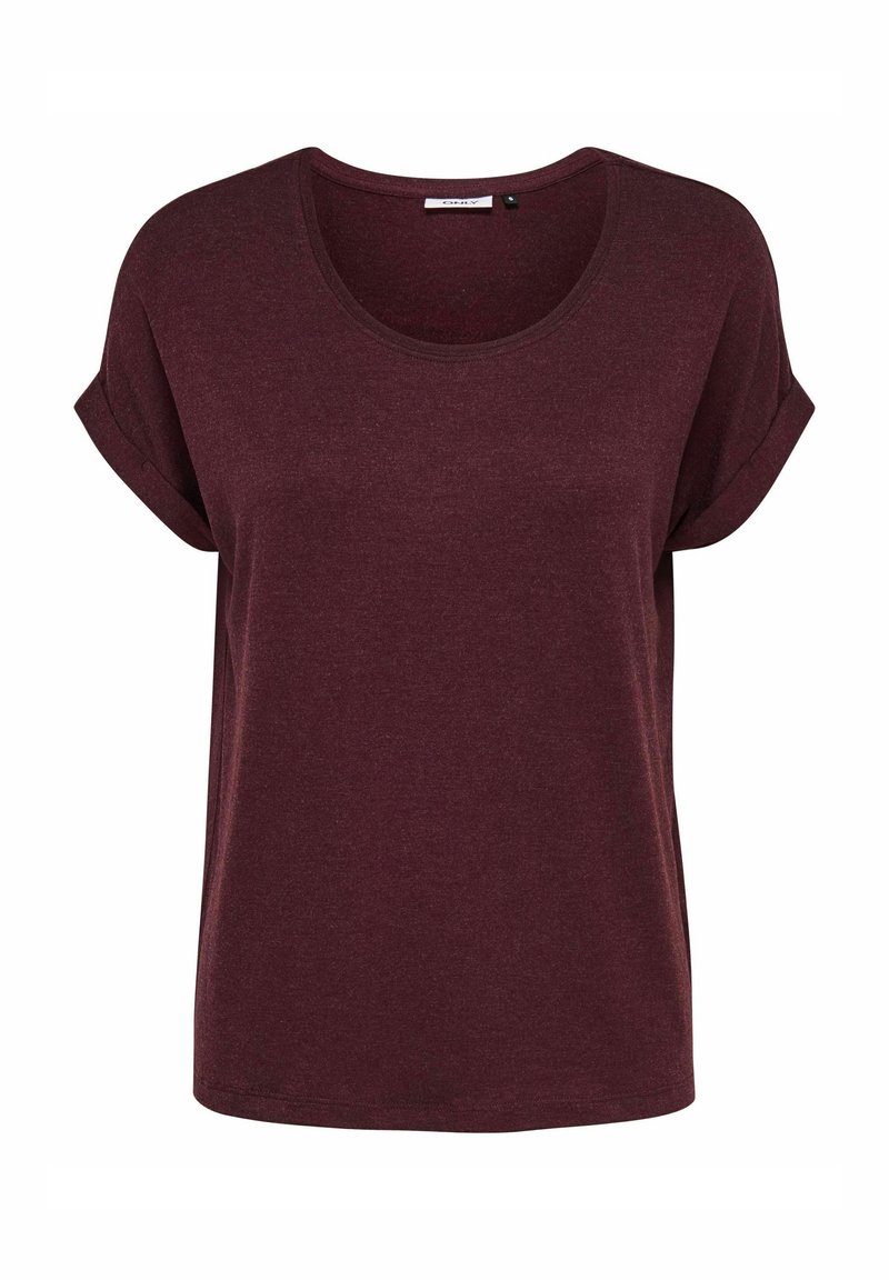 ONLY ONLMOSTER - T-shirt basic/bordowy - Zalando.pl