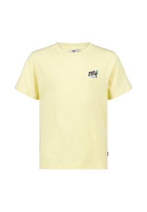ETIENNE - Print T-shirt - light yellow