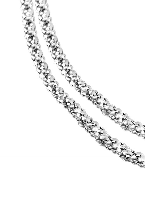Collana Donna Breil FLOWING In Acciaio E Alluminio – 89 Cm, Indossabile In Due Modi