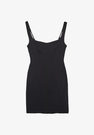 Stradivarius, SHORT BODICE DRESS - Robe fourreau - black