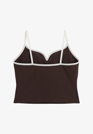 aim’n®, SENSE CONTOUR SINGLET - Top - chocolate