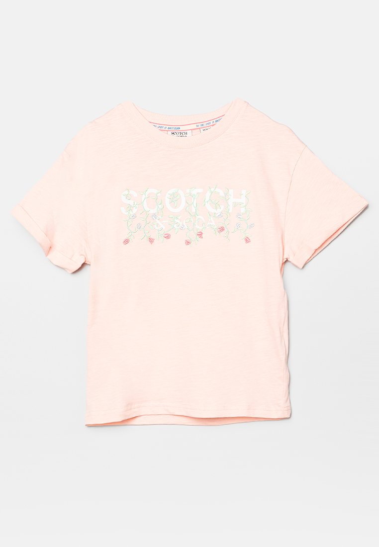 Scotch & Soda T-shirt print zalmroze Scotch & Soda T-shirt print zalmroze