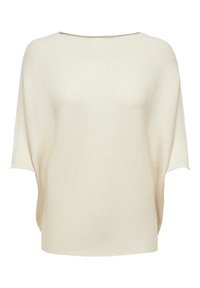 JDYNEW BEHAVE BATSLEEVE - Trui - eggnog