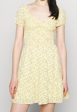 Freizeitkleid - yellow