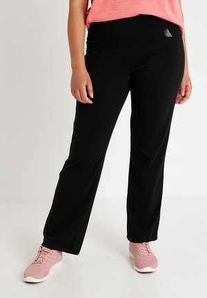 BASIC LONG PANT - Tracksuit bottoms - black