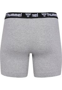Hummel 2-PACK - Boxerkalsong - grey melange