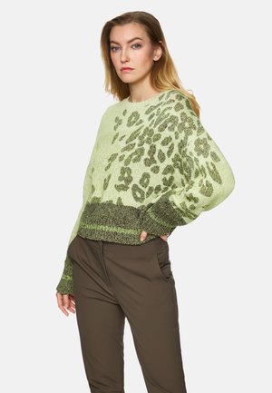 Strickpullover - olive drab