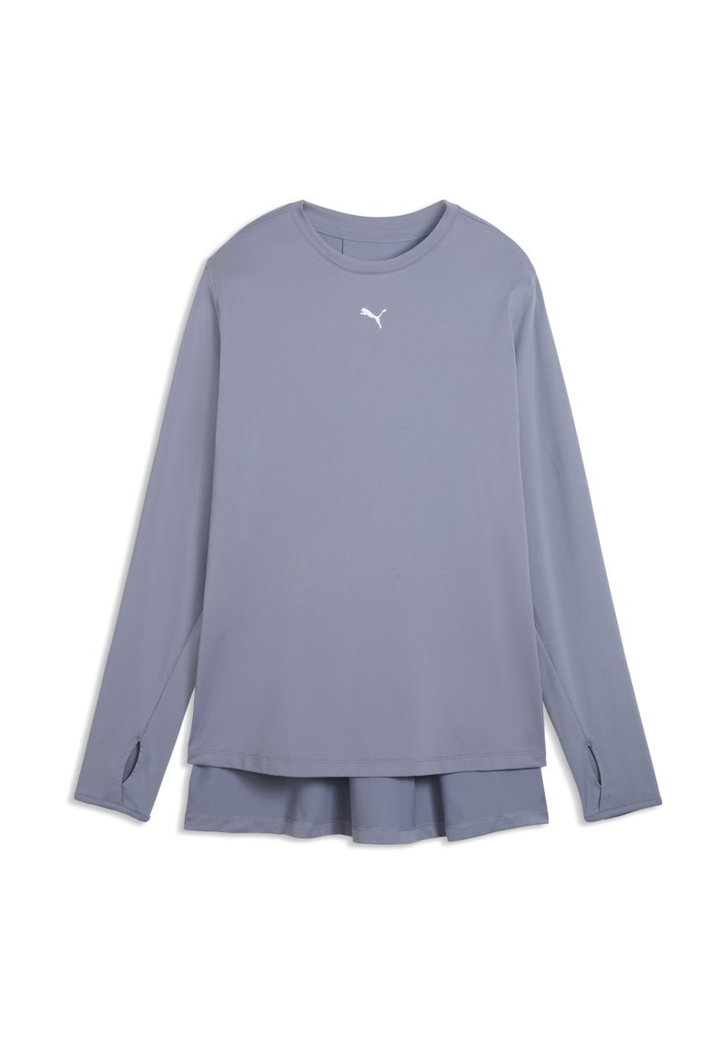 Puma MODEST TEE - Longsleeve - gray sky/grijs - Zalando.nl