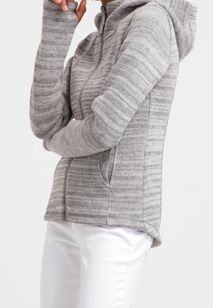 Bench Cardigan - mottled grey