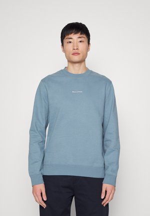 CREWNECK LOGO EMBROIDERY AT CHEST - Mikina - stormy sea