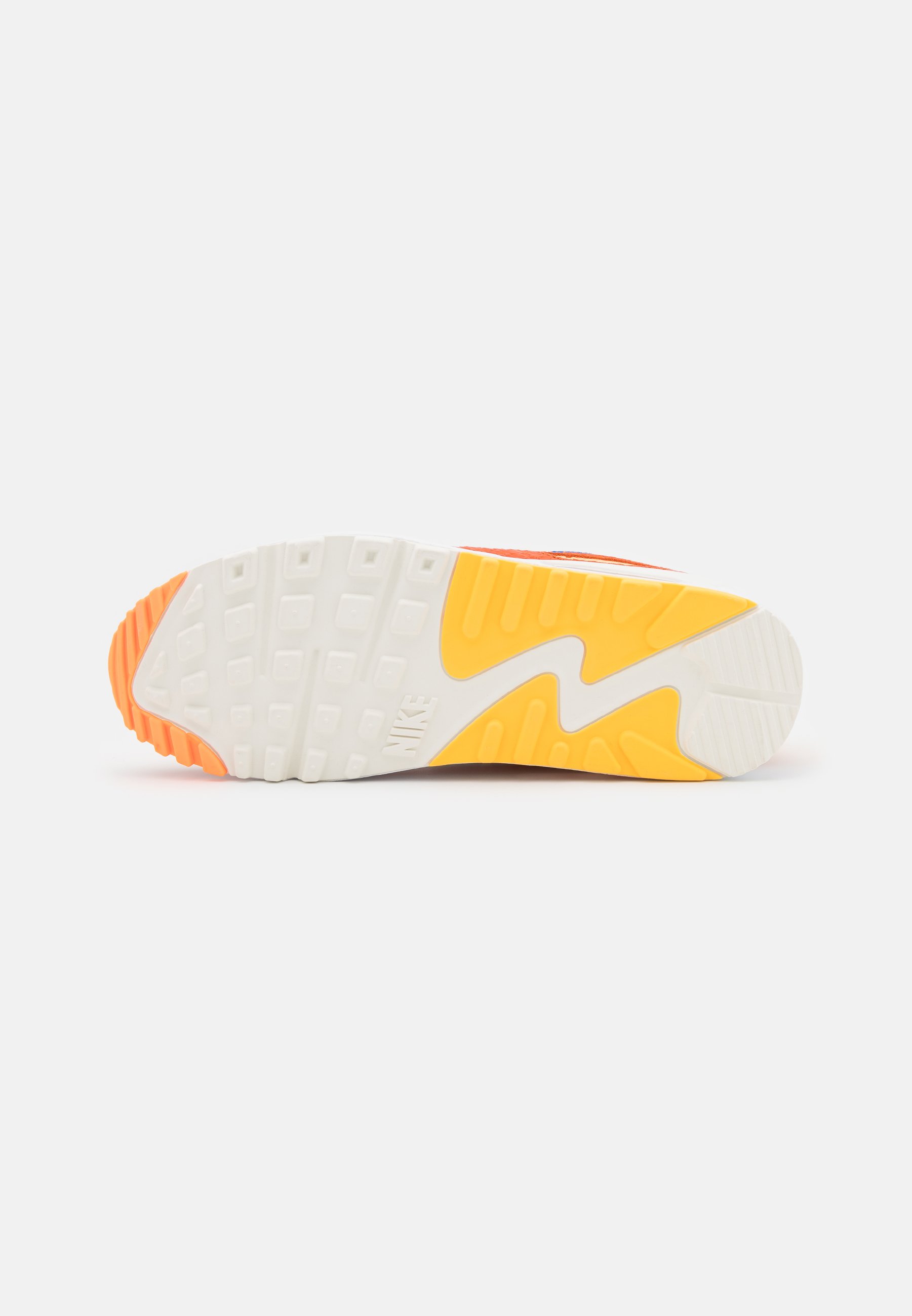 Nike Sportswear AIR MAX 90 - Sneakers laag - campfire orange/racer blue/sail/laser  orange/citron pulse/peach cream/meerkleurig - Zalando.nl