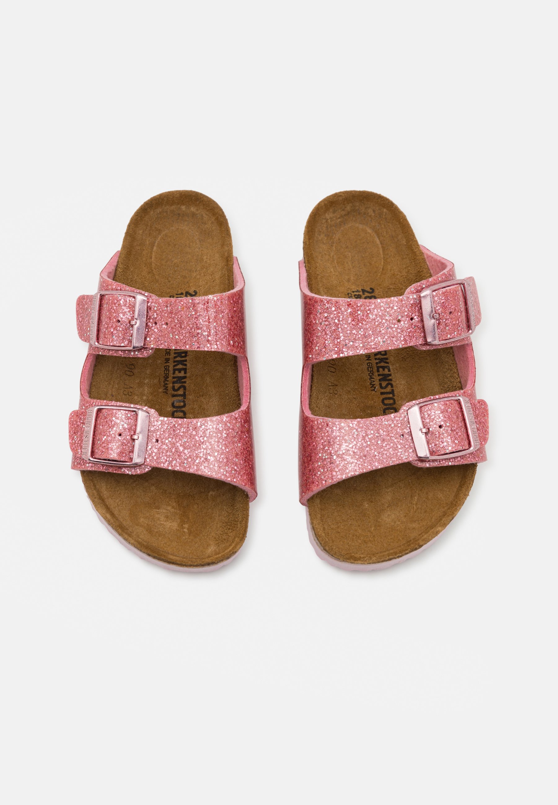Sparkly birkenstock sandals top